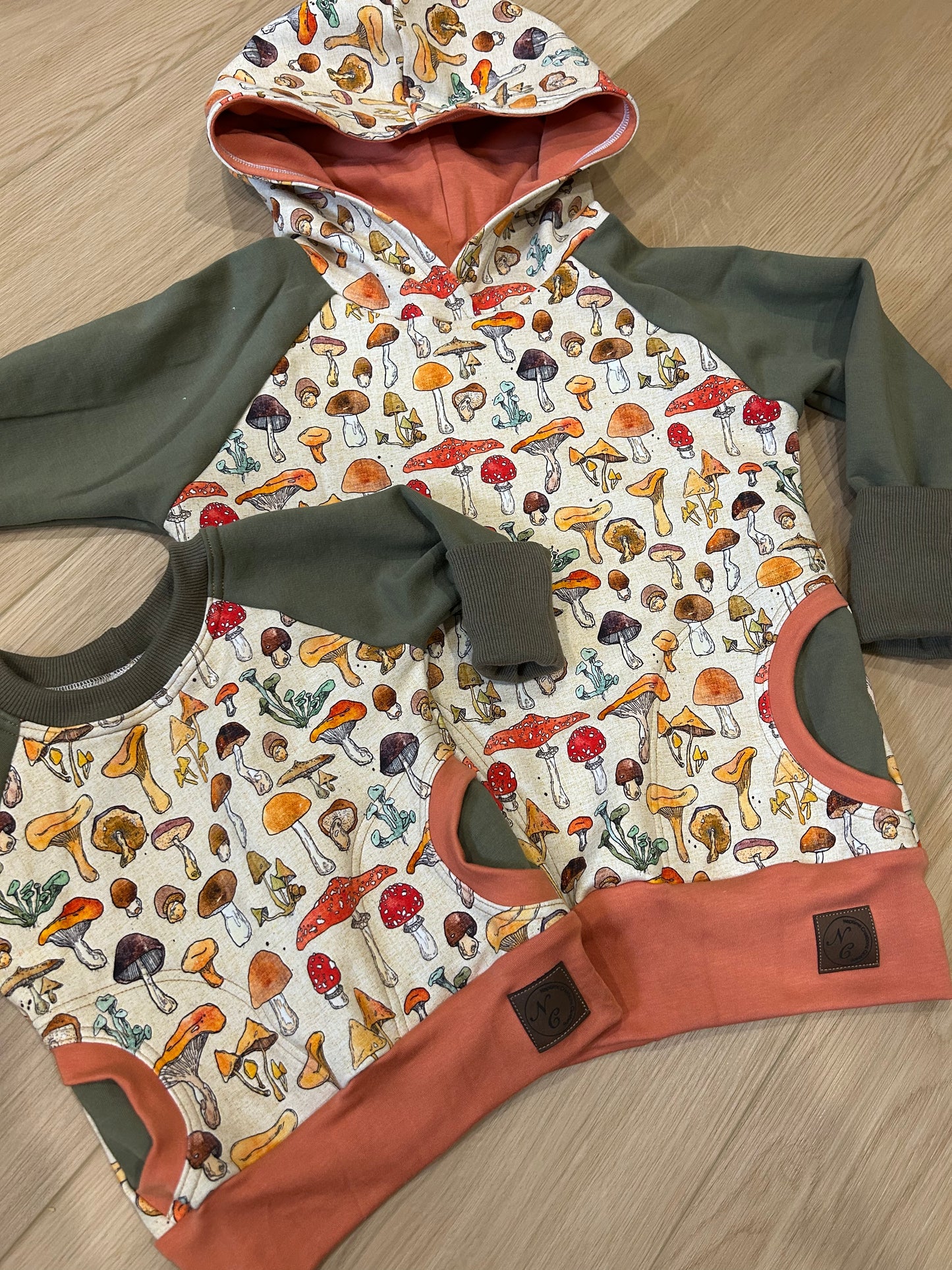 Grow With Me Mushroom Hoodie