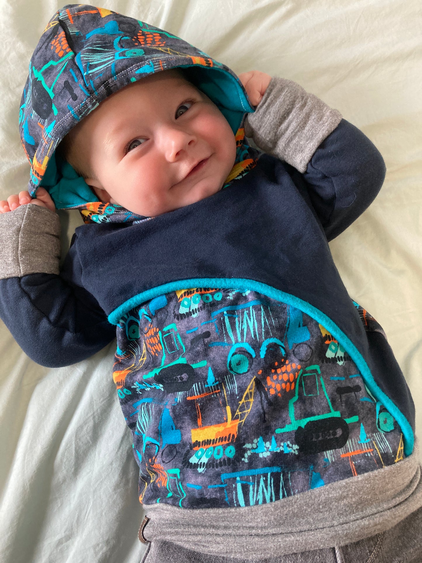 Grow with me Tractor Hoodie