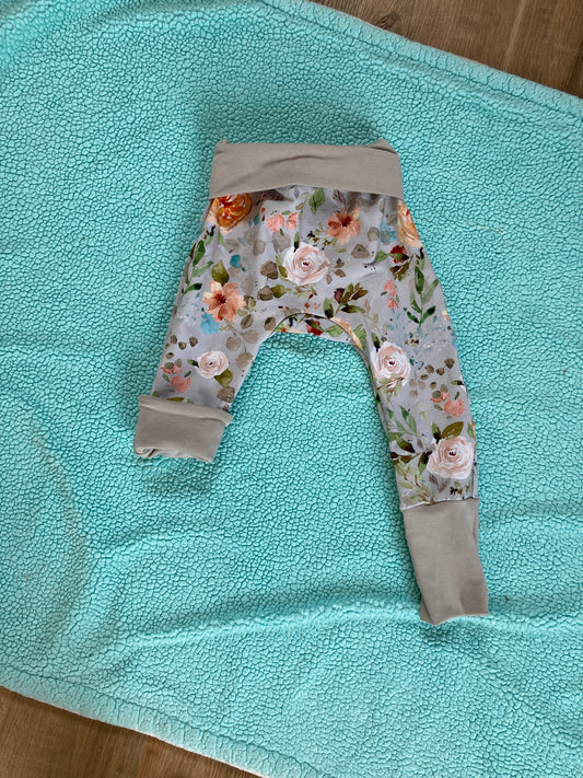 Floral Grow with me pants