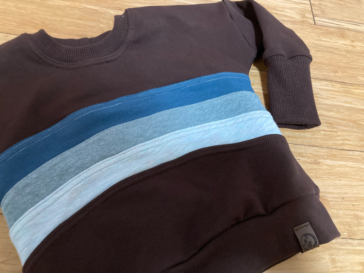 Grow with me rainbow dolman pullover