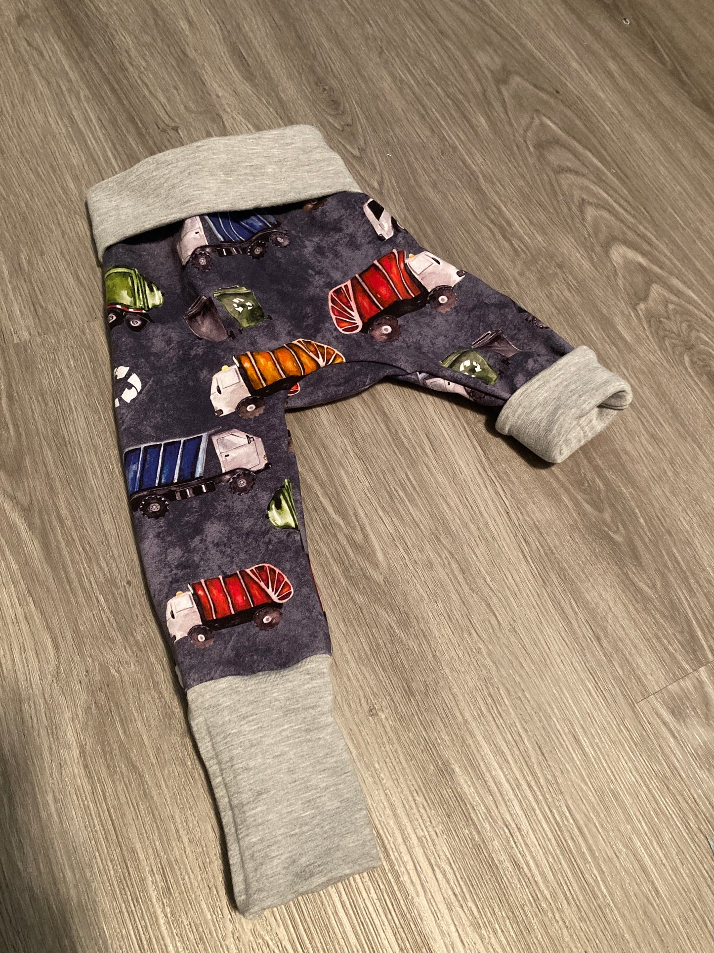 Garbage Trucks Grow with me pants