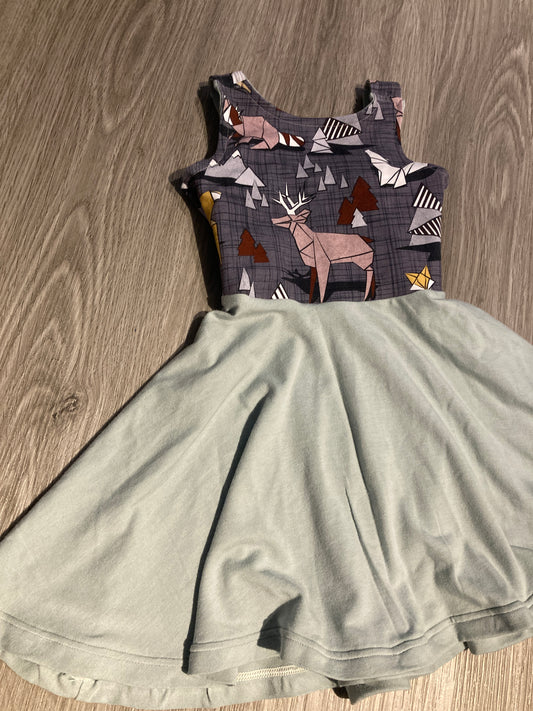 geo animal summer grow with me dress