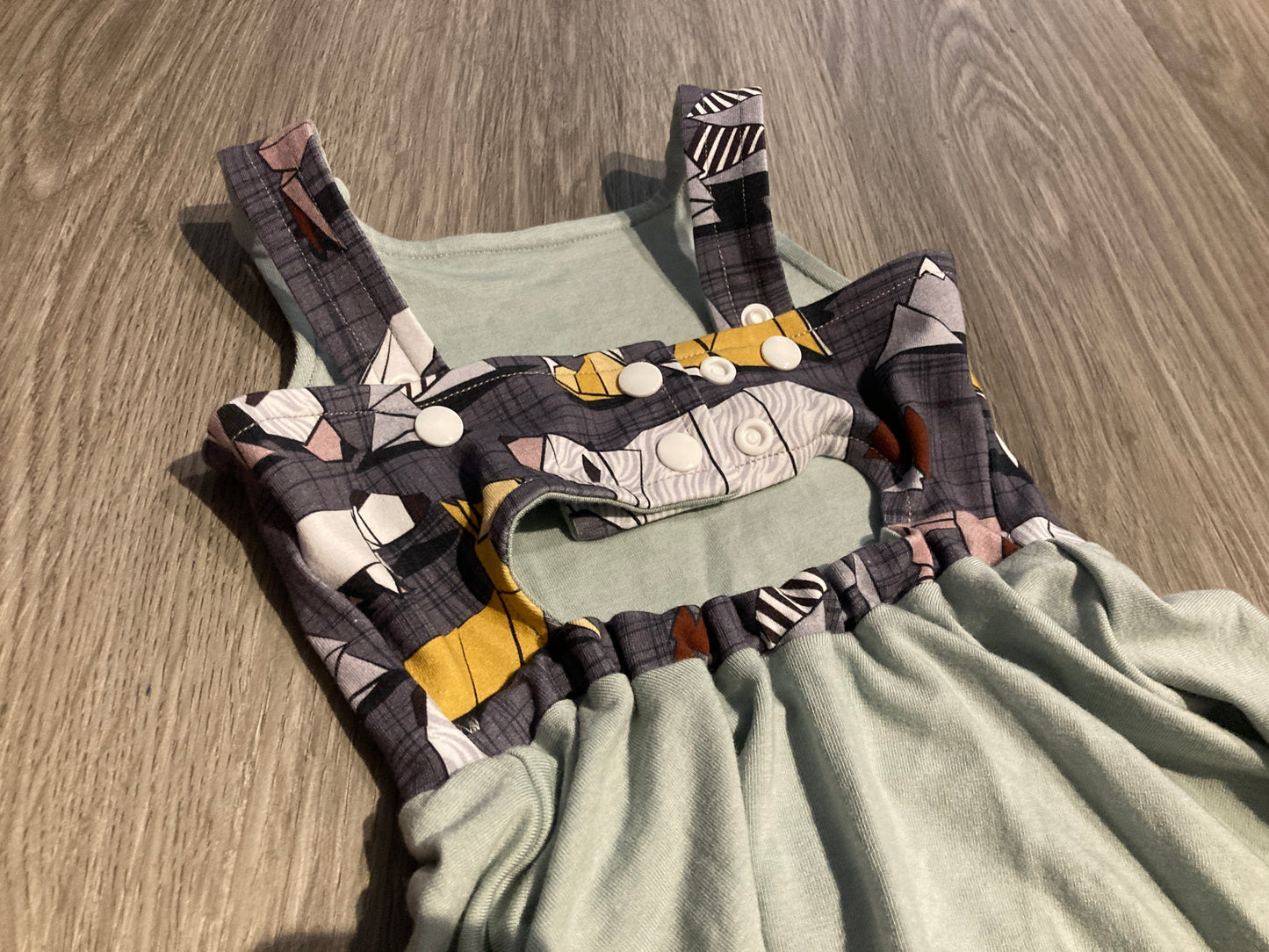 geo animal summer grow with me dress