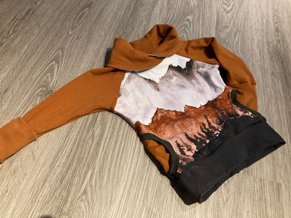 Grow with Me Mountain Cowl Sweater