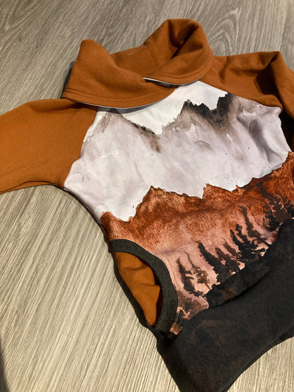 Grow with Me Mountain Cowl Sweater