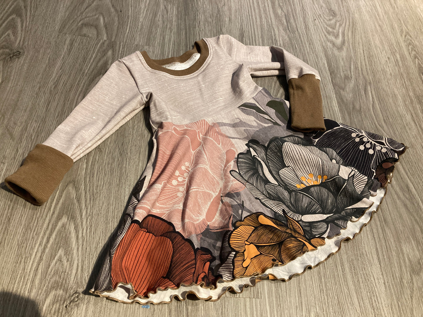 floral grow with me dress