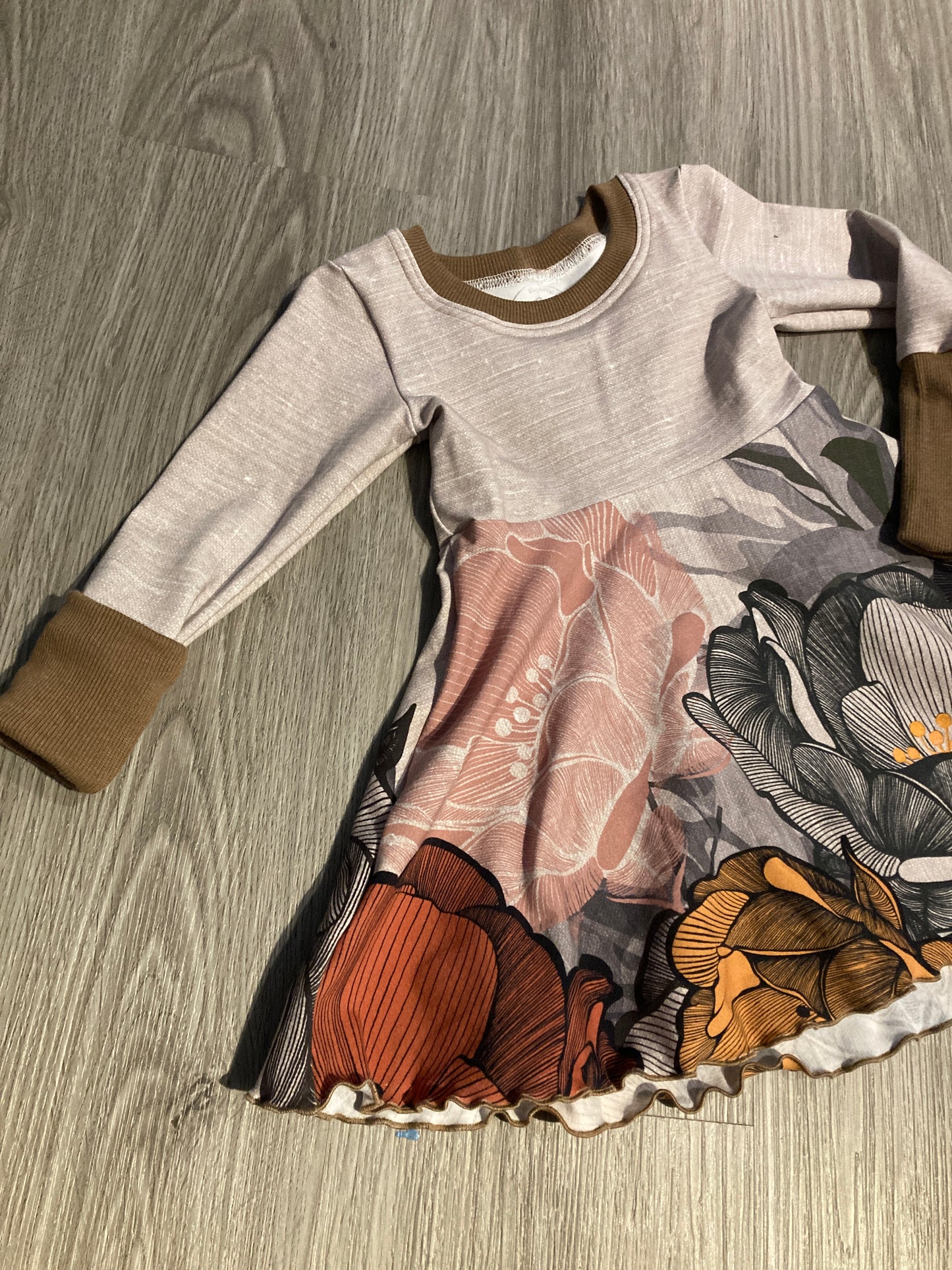 floral grow with me dress