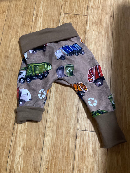 Garbage Truck Grow with me pants