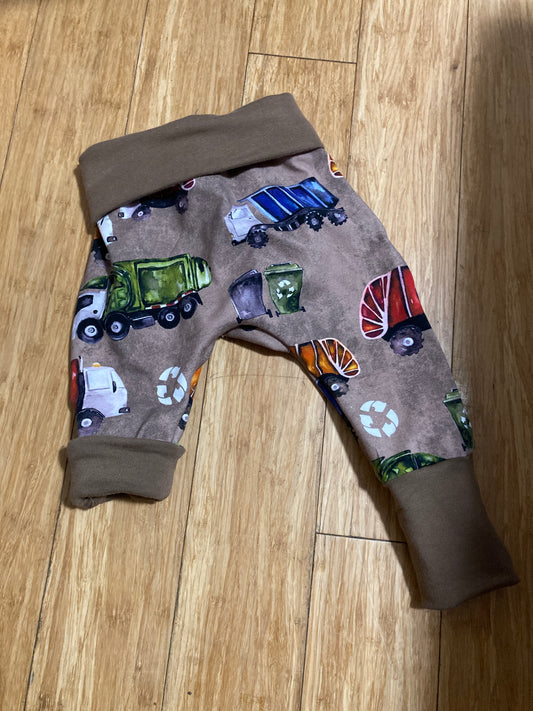 Garbage Truck Grow with me pants