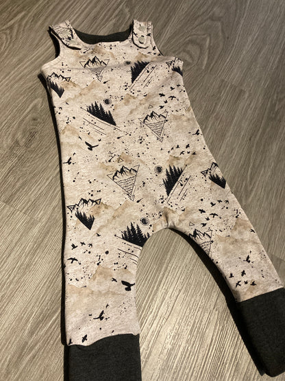 Untamed wilderness grow with me romper