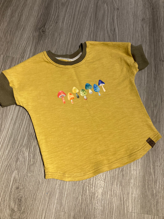 Grow with me mushroom dolman t-shirt