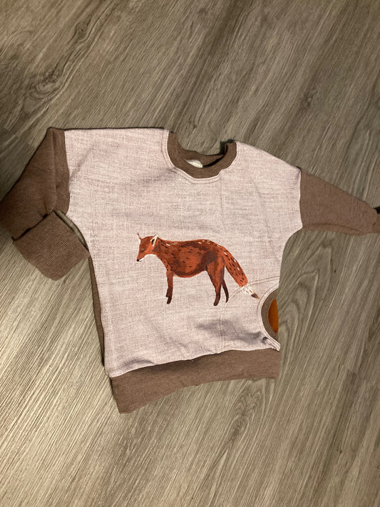 Grow with me Fox Pullover