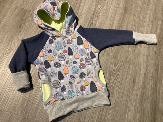 Grow With Me Mushroom Hoodie