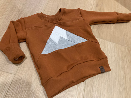 Grow with me Rust Banff Pullover