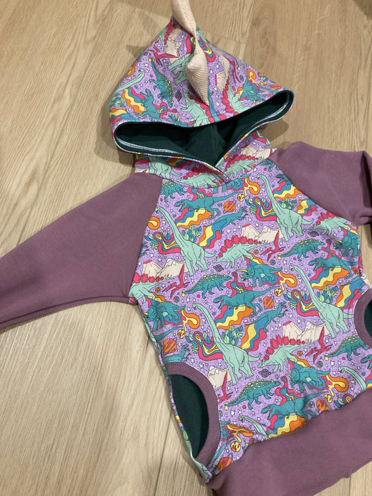 Grow With Me Dinosaur Hoodie