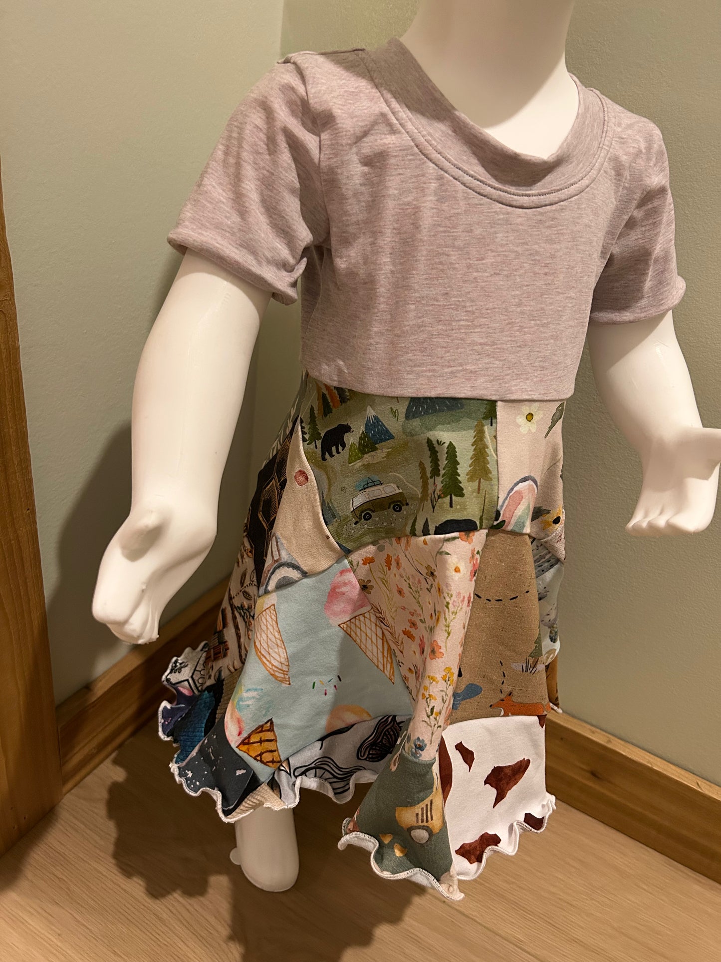 Grow With Me Scrappy Dress