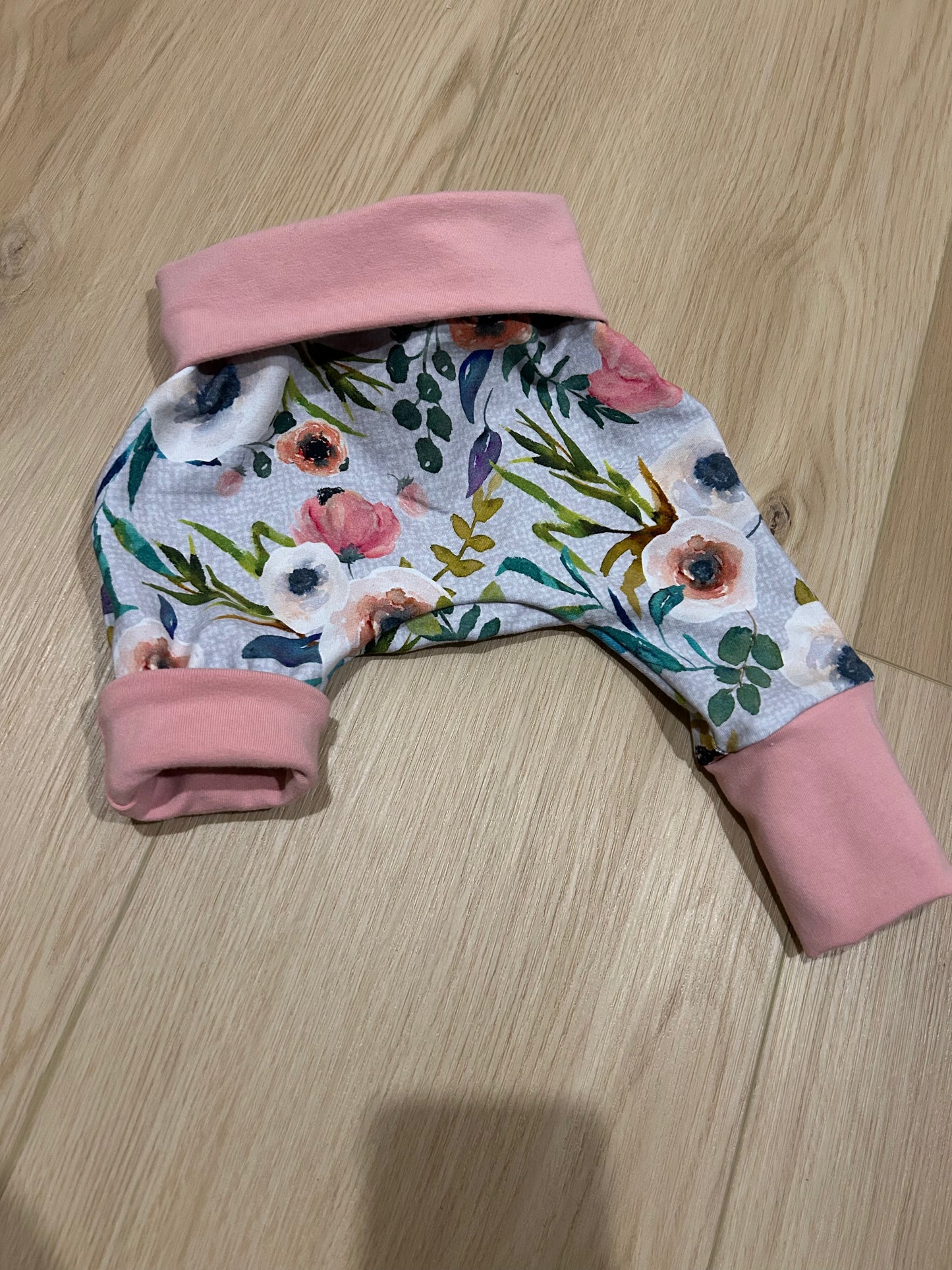 Floral 2 Grow with me pants