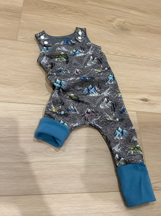 Mountain grow with me romper