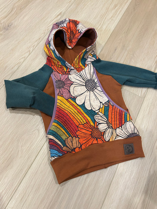 Grow With Me Rainbow Hoodie