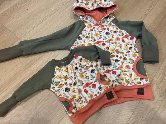 Grow With Me Mushroom Hoodie