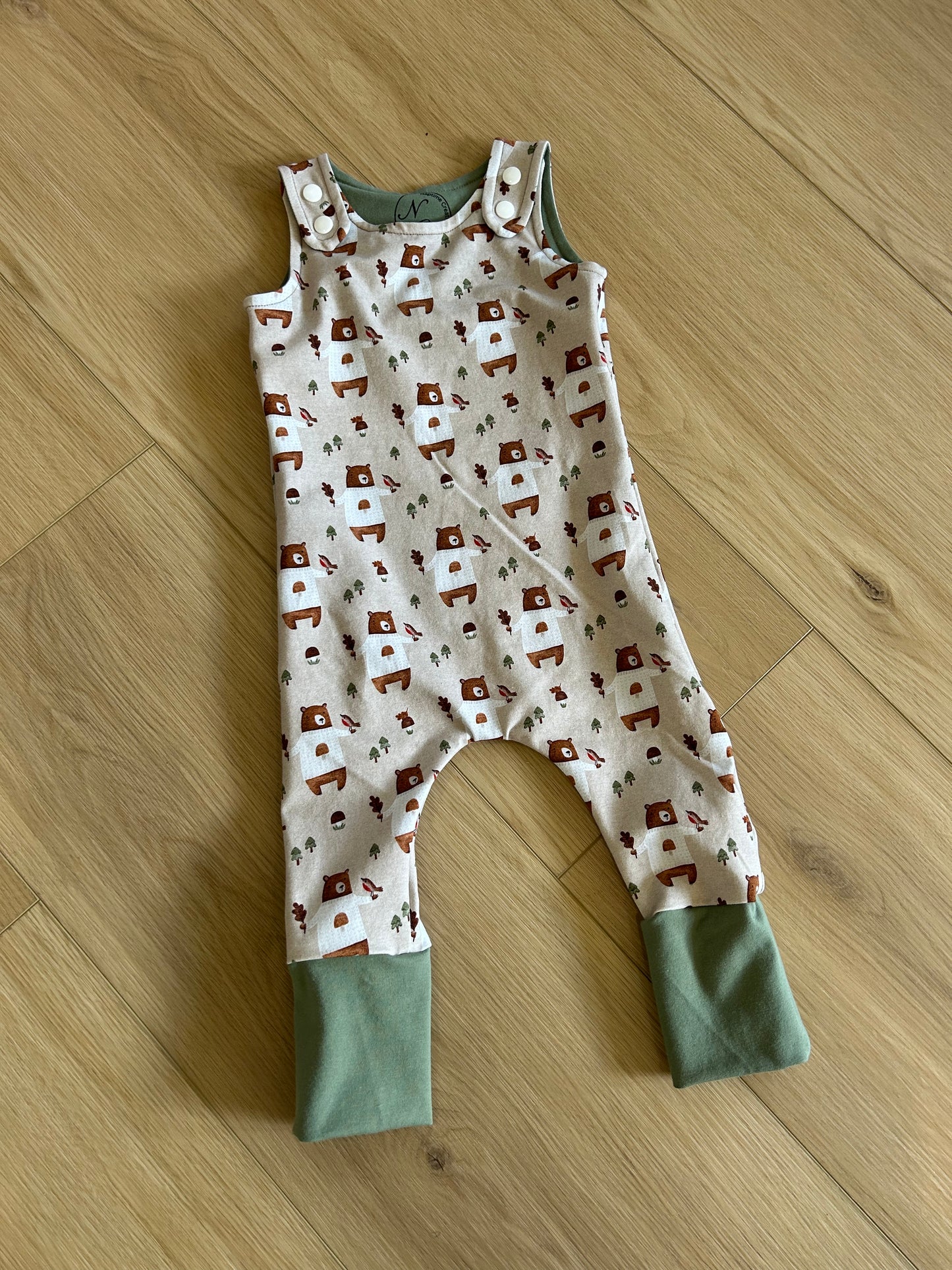 bears grow with me romper