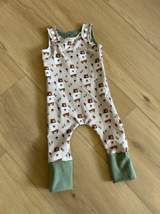 bears grow with me romper