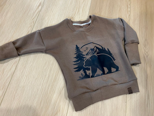 Bear Grow with me dolman pullover